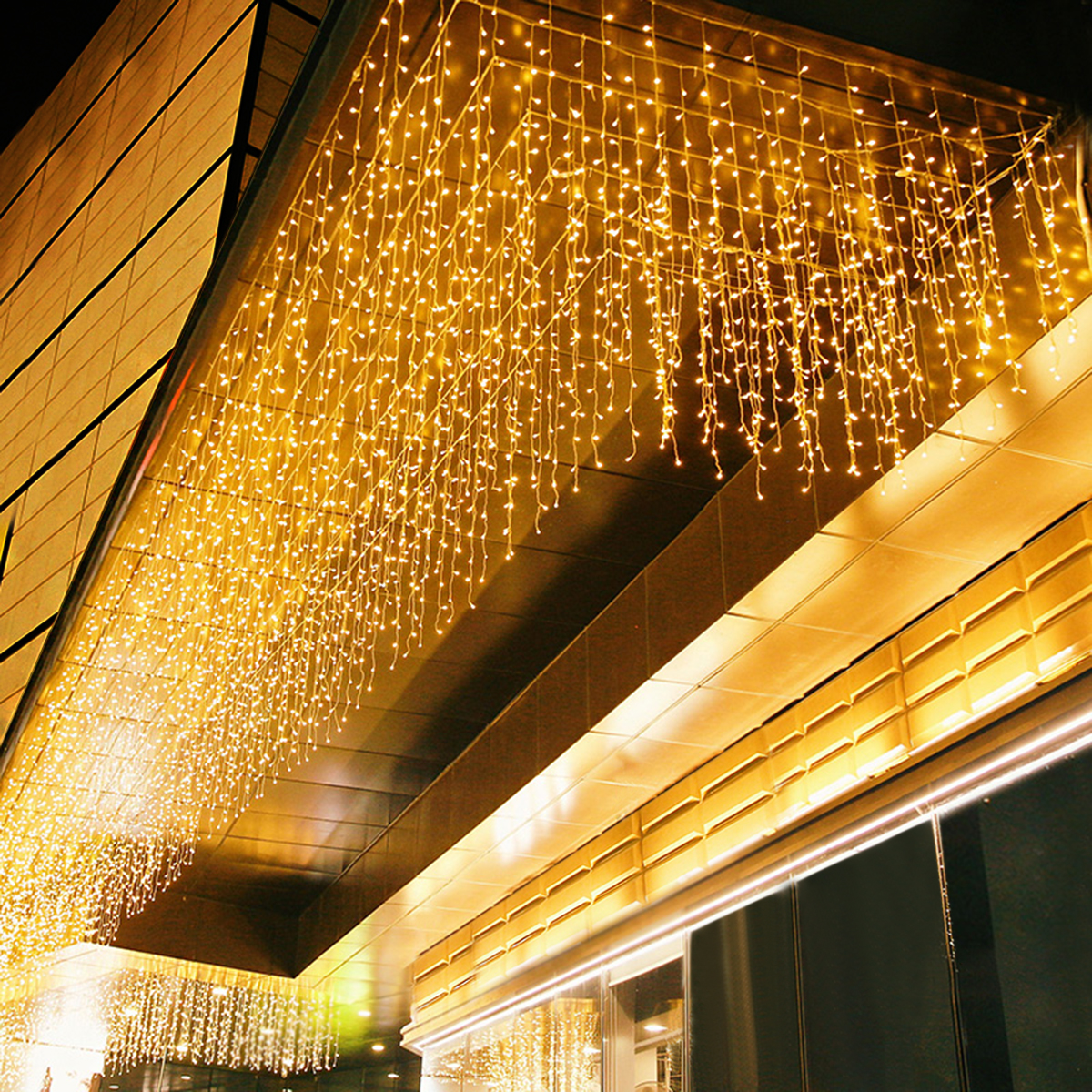 String Curtain Light - 5M Christmas Light Outdoor Drop 0.4-0.6m