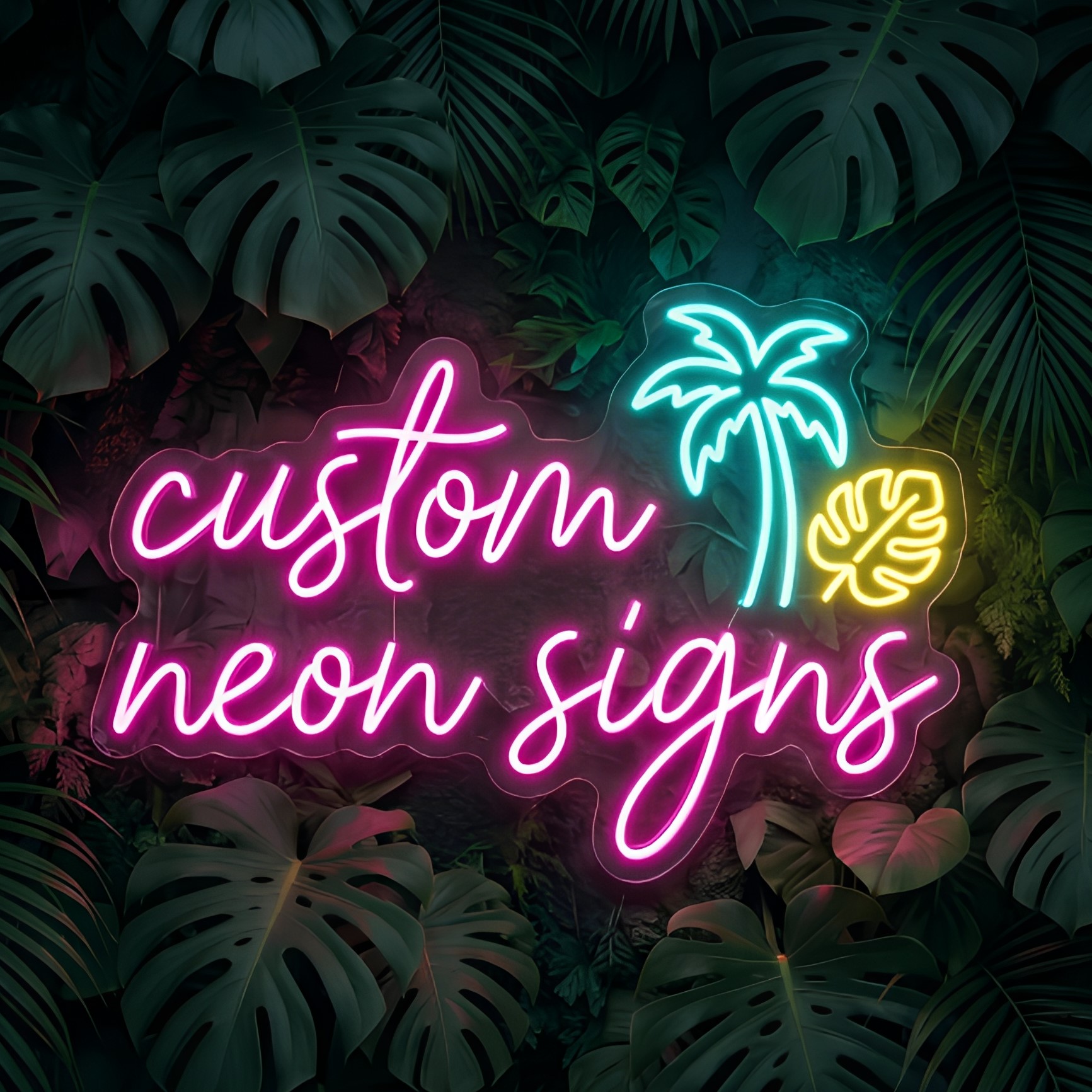 Neon Sign Led Custom - Custom Neon Sign,Company Logo LED Signage