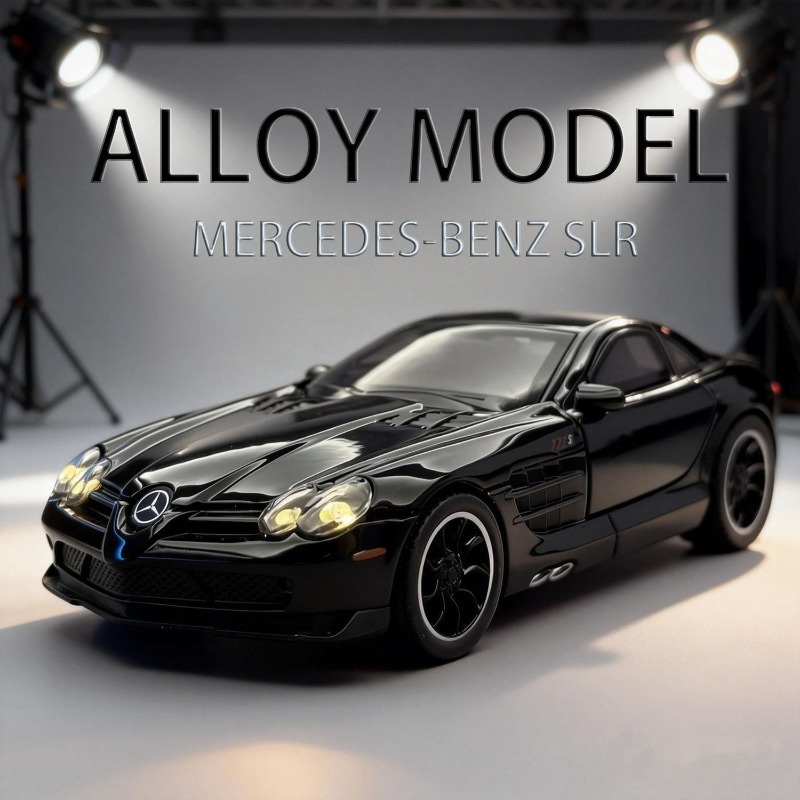 Home Decor Collection - Alloy Diecast Mercedes-Benz SLR 722S Model