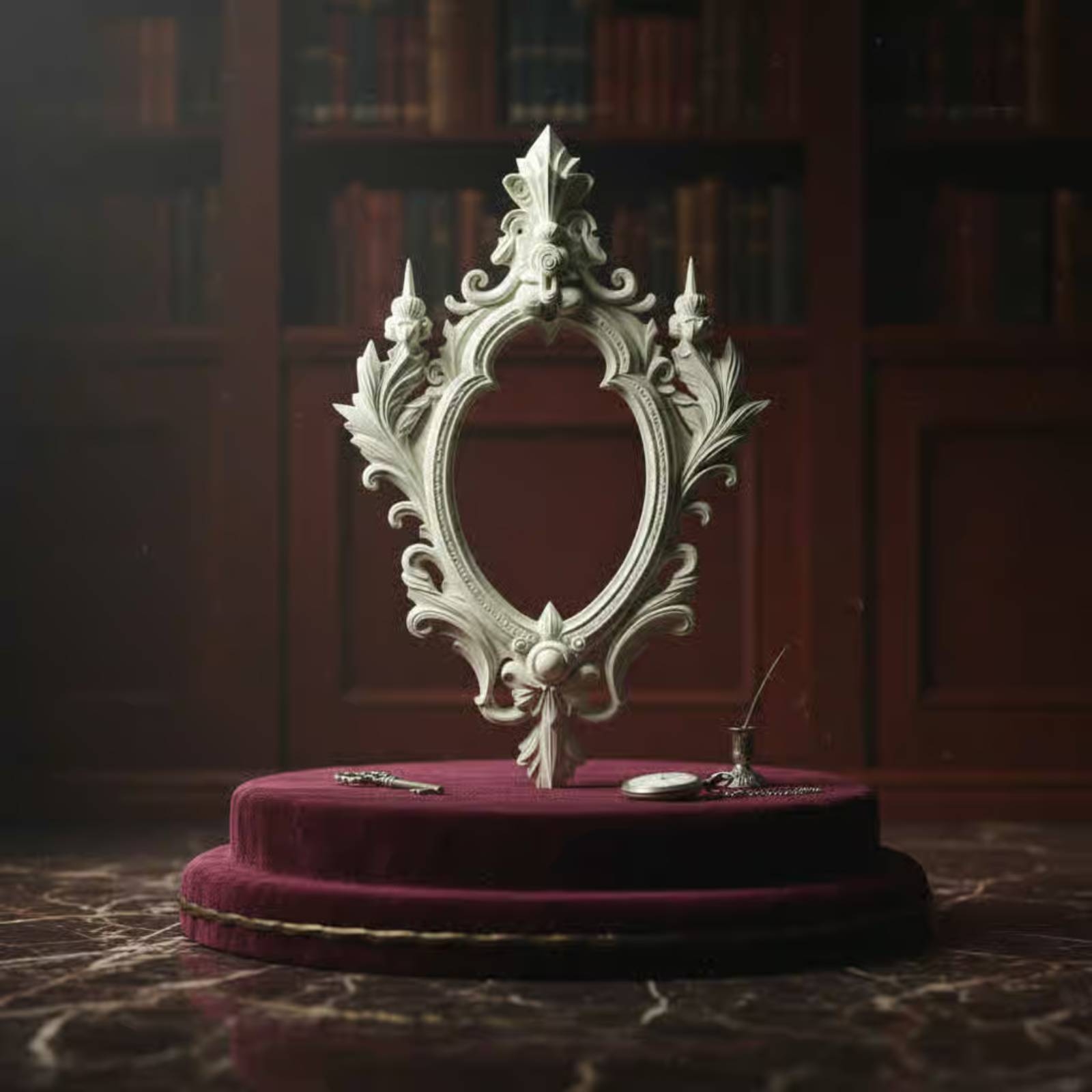 Home Decor Free Images - Medieval Picture Frame Scrollwork Baroque Photo