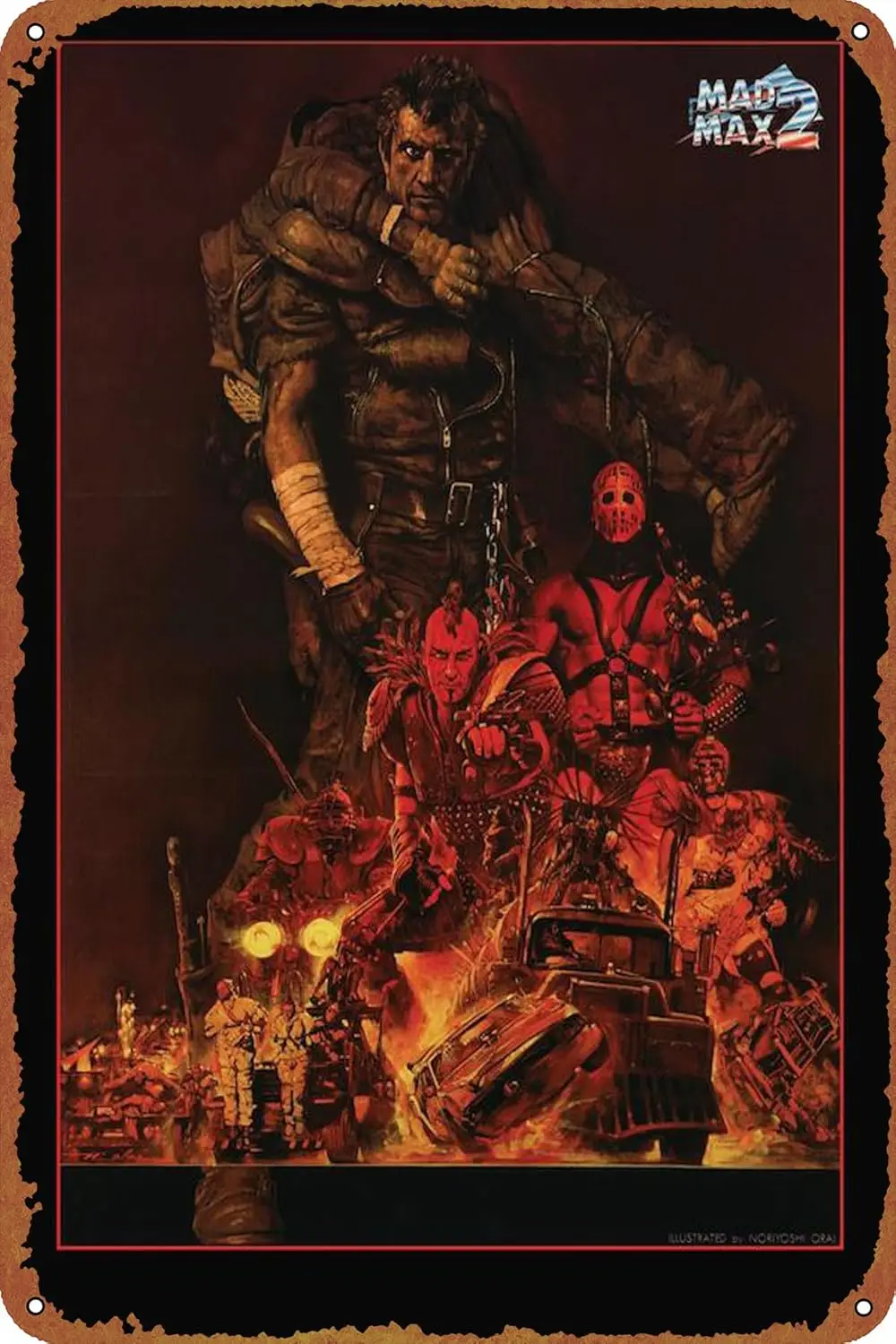 Home Decor Shop - Mad Max 2 Metal aluminum poster
