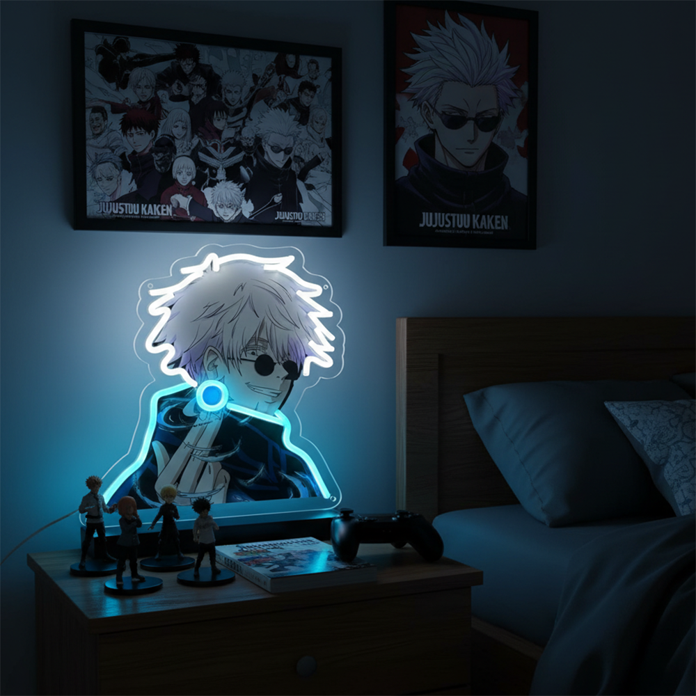 Neon Sign Led Custom - Custom Animes Jujutsu Kaisen Gojo Neon