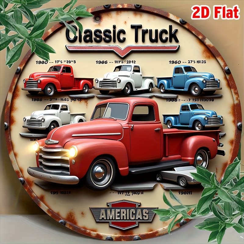 Round Metal Tin Sign Wall Deco - Home Decor Manufacturers 리뷰 및 가격