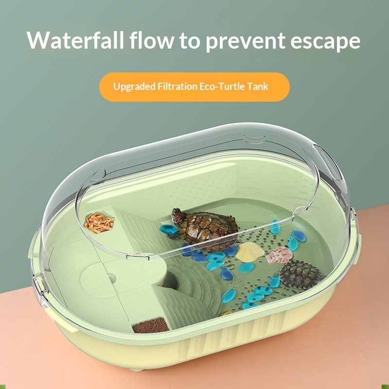 Turtle Aquarium Tank Fish Pet  - Home Decor Habitat 리뷰 및 가격