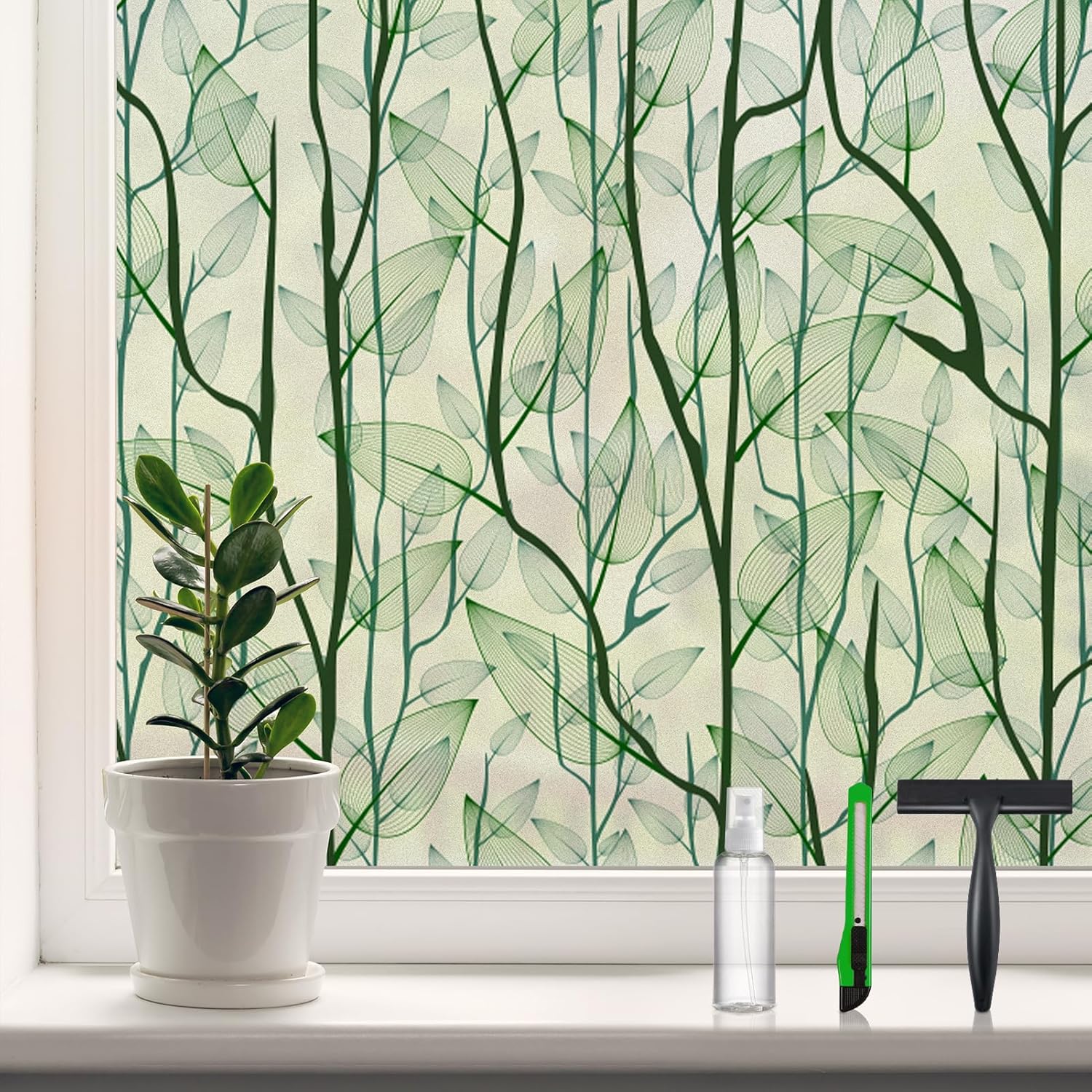 Decorative Stained Glass Windo - Home Decor You 리뷰 및 가격