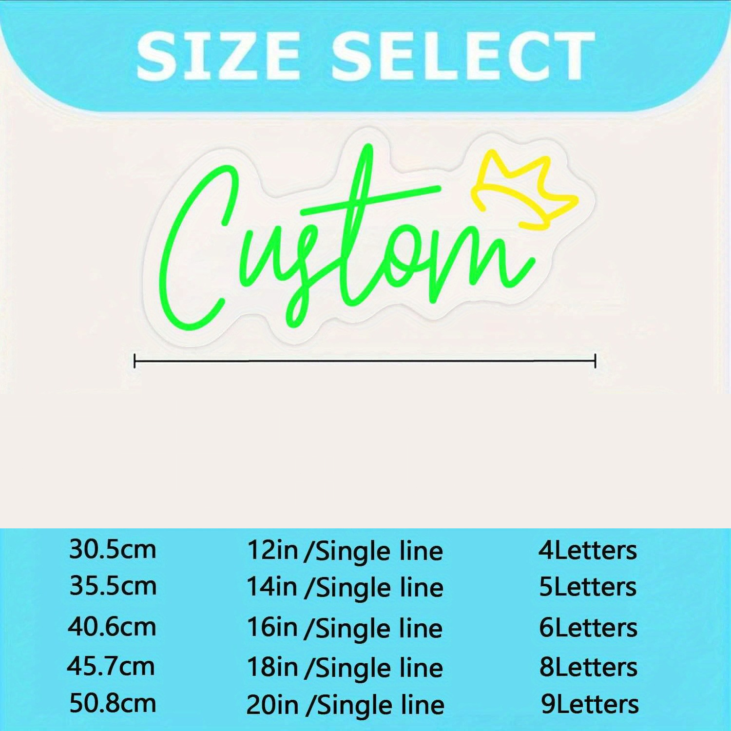 Custom Neon Sign with Crown De - Neon Sign Led Custom 리뷰 및 가격