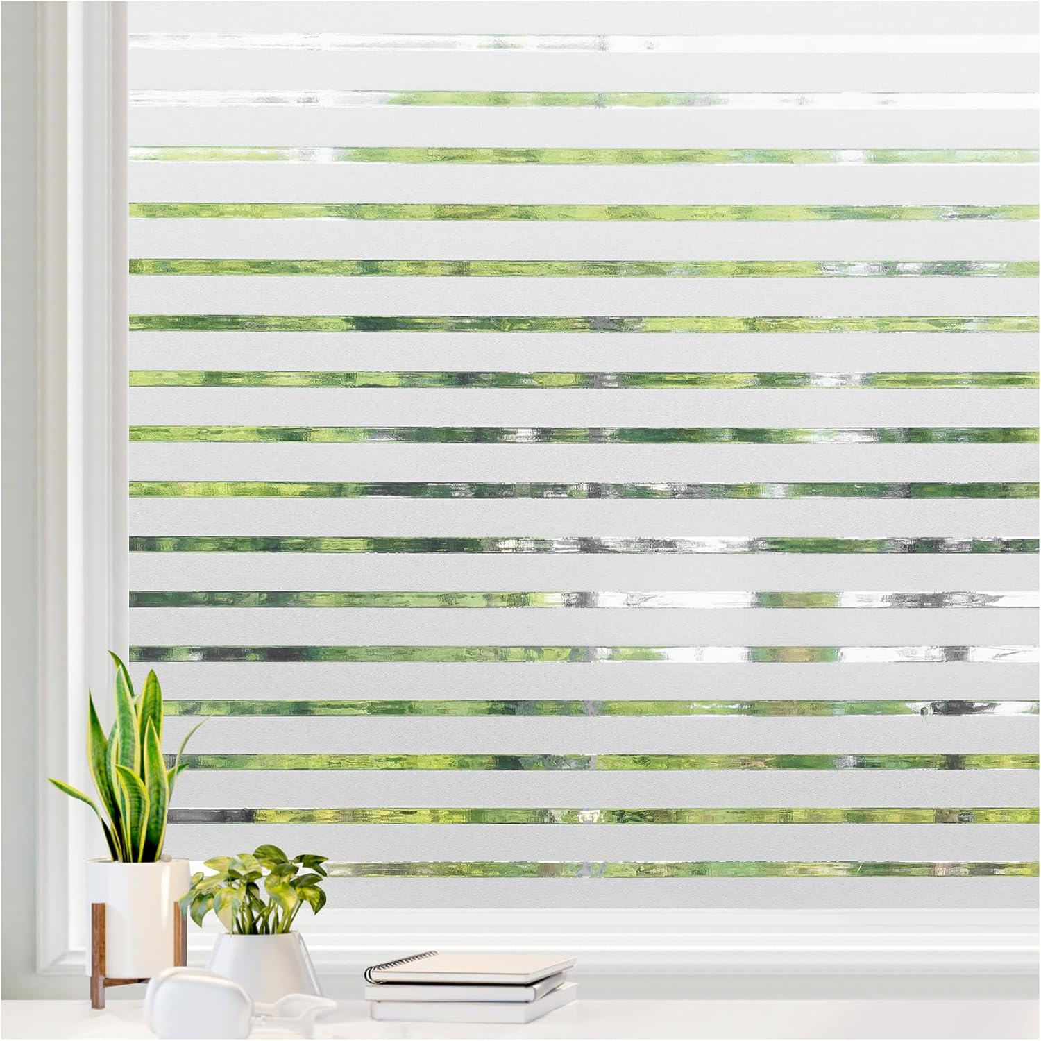 Frosted Stripe Window Privacy  - Home Decor You 리뷰 및 가격