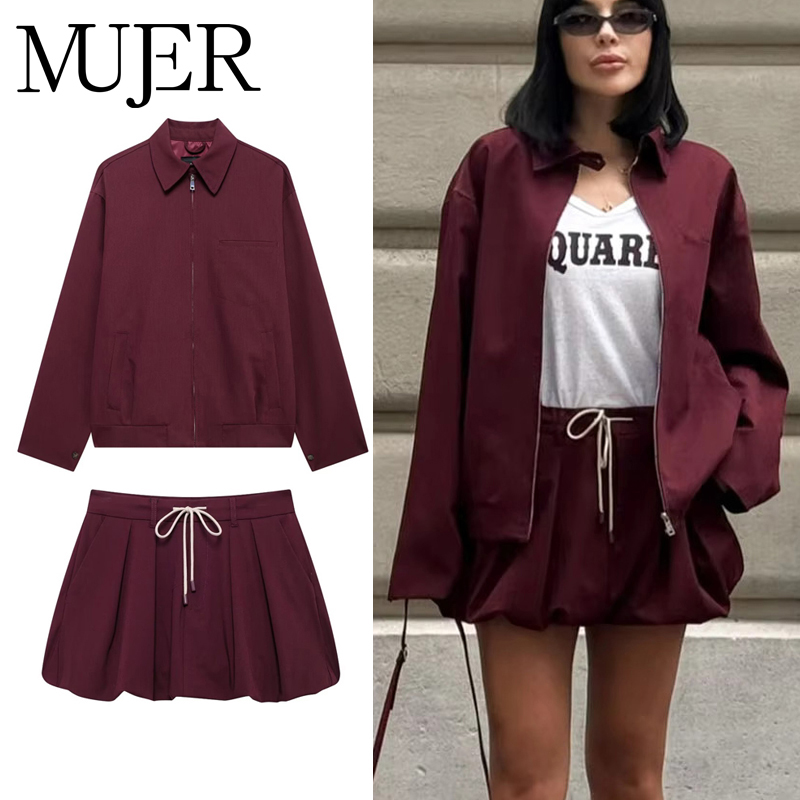 MUJER 2025 Balloon Skirt Sets  - Home Decor Zara 리뷰 및 가격