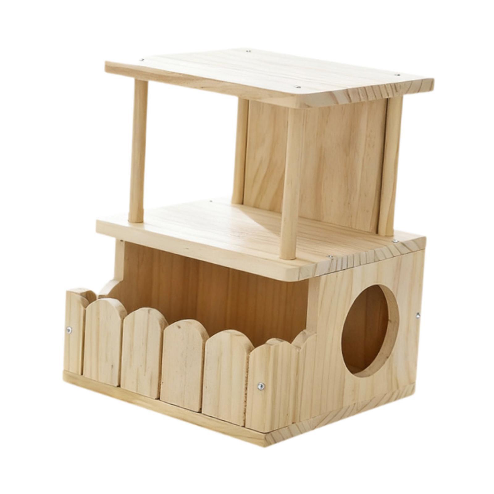 Chinchillas House Wooden Hideo - Home Decor Habitat 리뷰 및 가격
