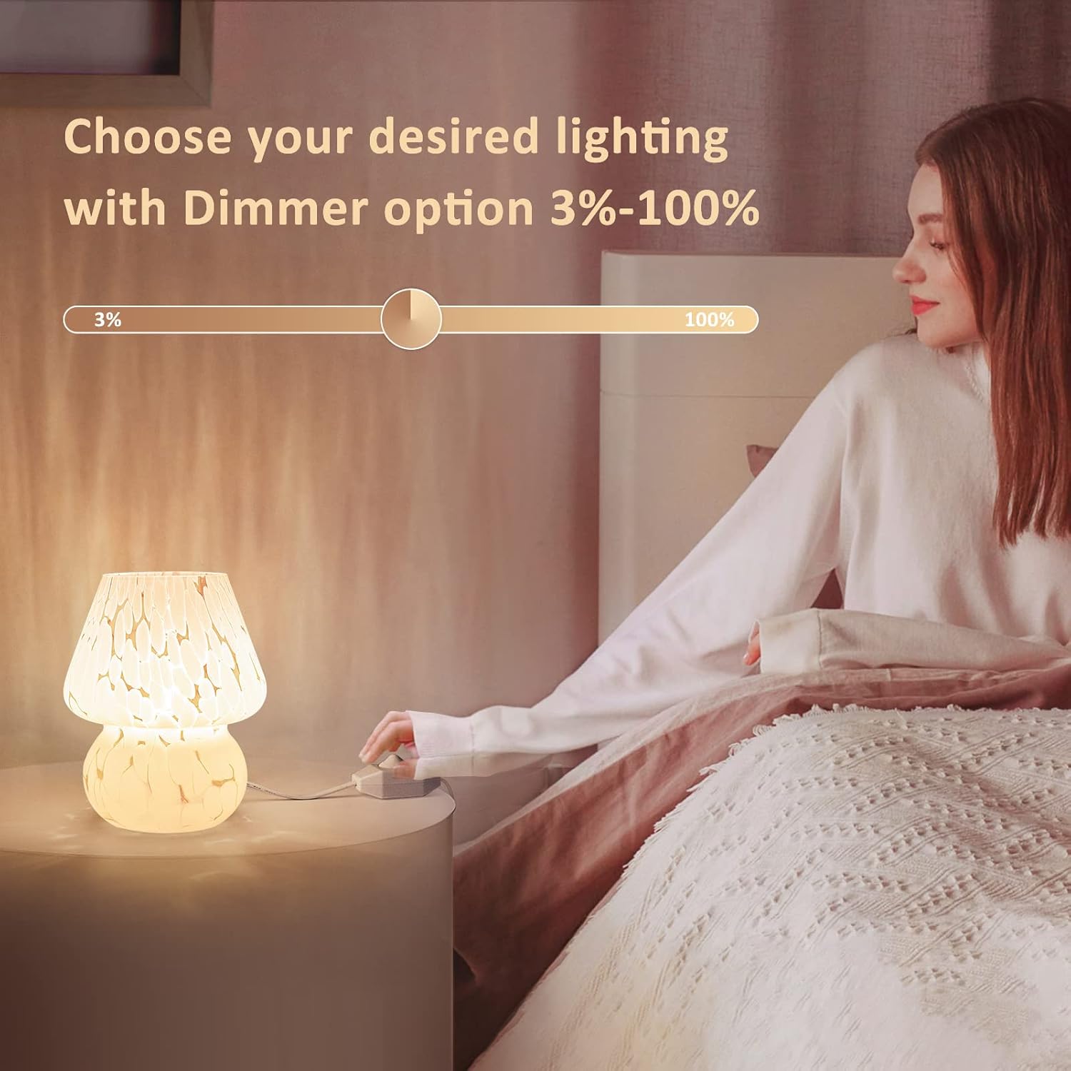 Cute Mushroom Lamp Set of 2, S - Home Decor Free Images 리뷰 및 가격