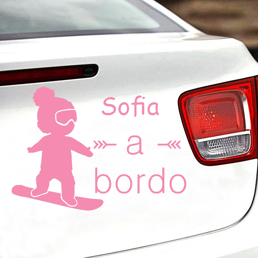 1pc Vinyl baby a bordo colorfu - Home Decor Manufacturers 리뷰 및 가격