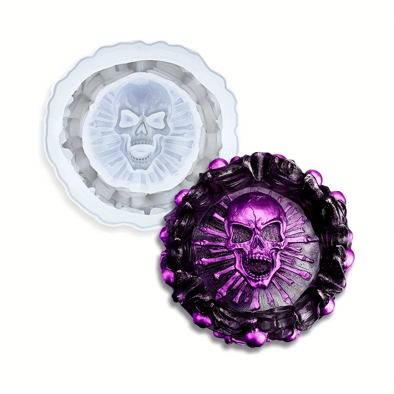 Ashtray mold, skull DIY craft  - Home Decor Manufacturers 리뷰 및 가격