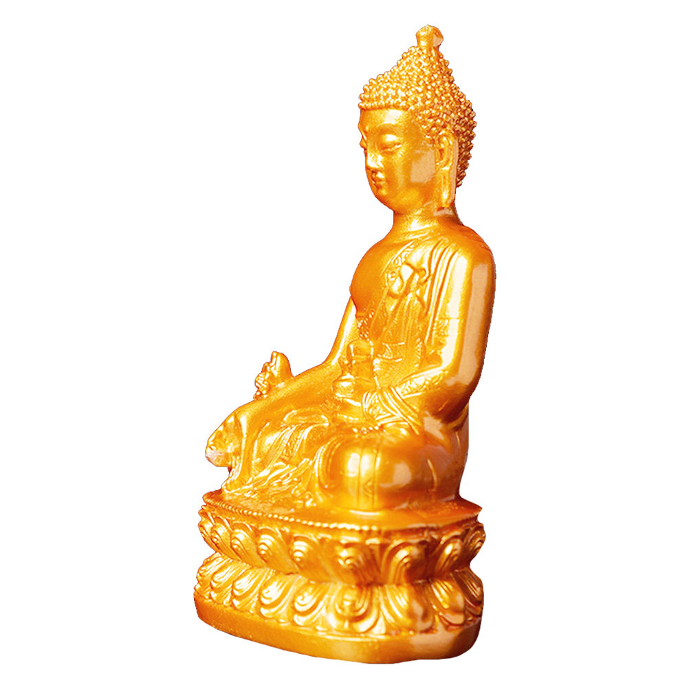 1Pcs Golden Buddha Decor Resin - Home Decor Luxury 리뷰 및 가격