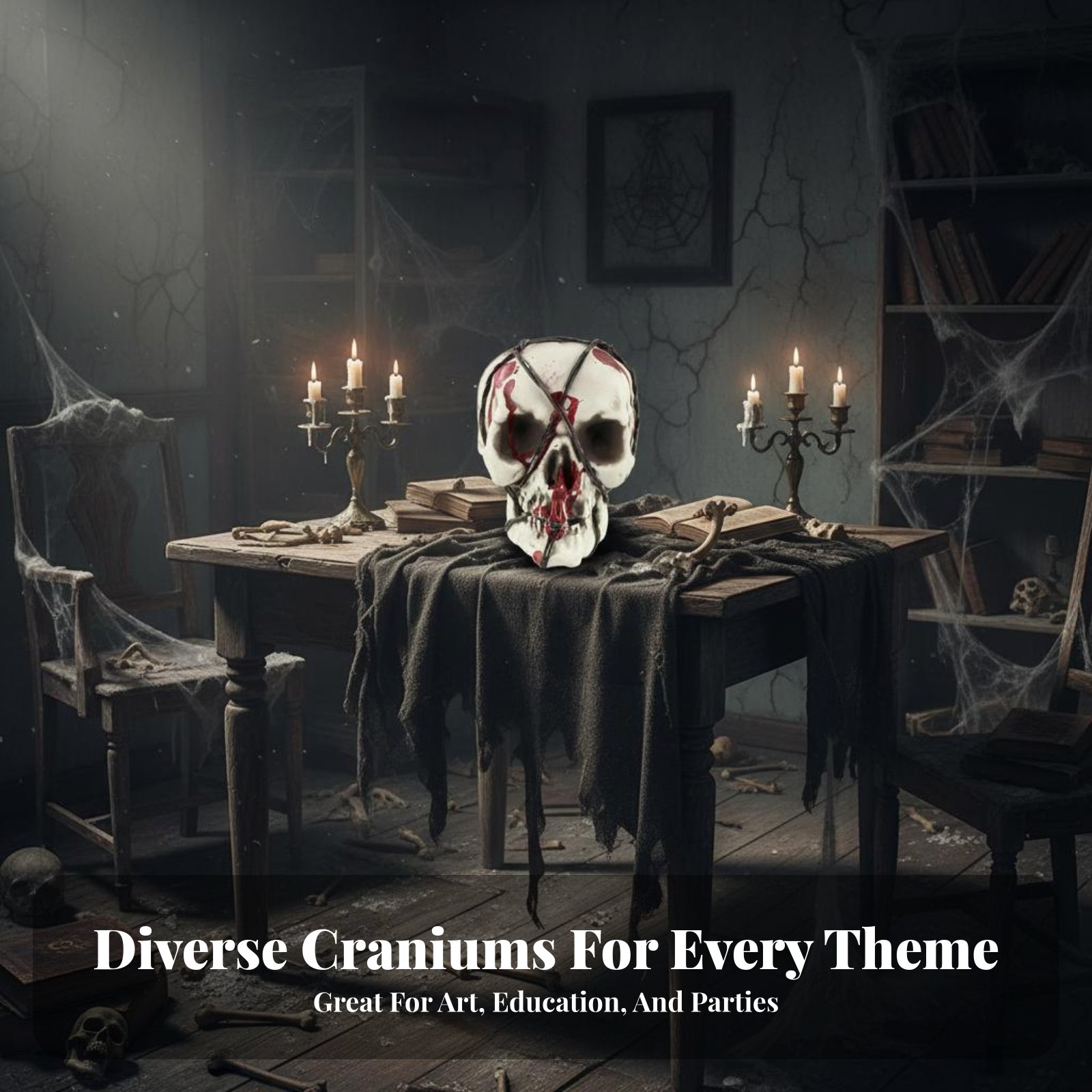 Realistic Skull Model Horror T - Home Decor You 리뷰 및 가격