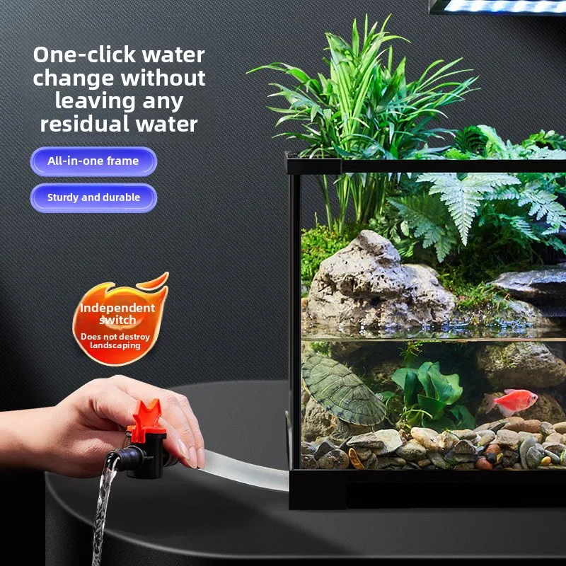 Ultra Clear Glass Turtle Tank  - Home Decor Habitat 리뷰 및 가격