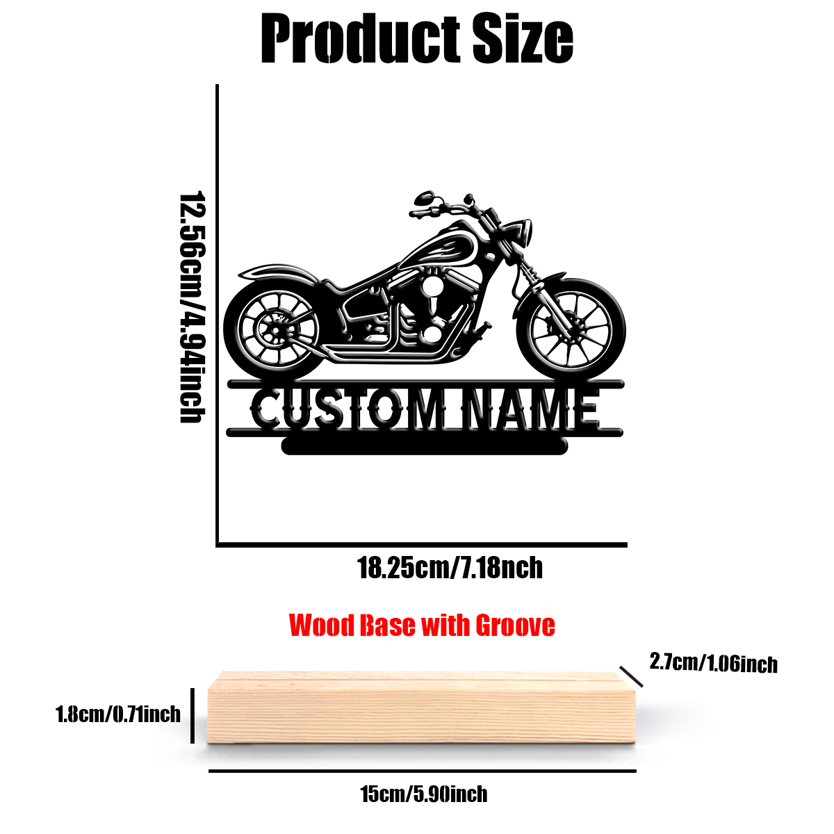 1Pc Csutom Name Road Motorbike - Home Decor Accessories 리뷰 및 가격