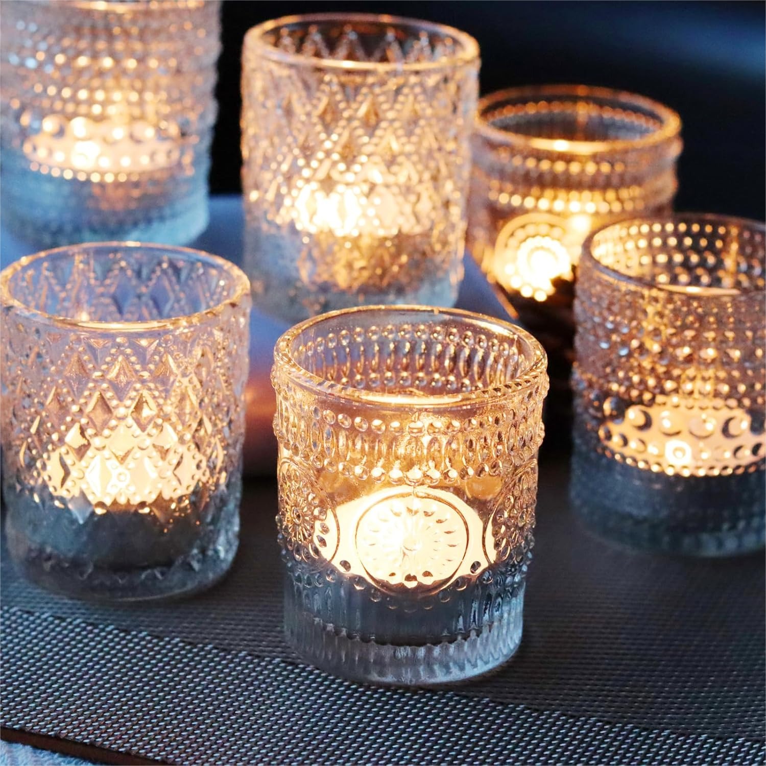 Clear Glass Votive Candle Hold - Home Decor Free Images 리뷰 및 가격